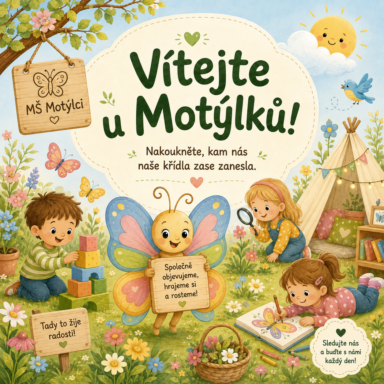 Vítejte u motýlků